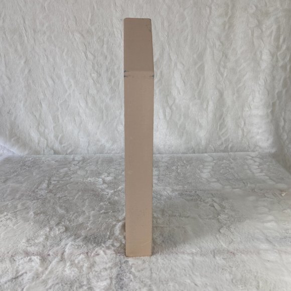 Folk Art Country Farmhouse wood cutout House shelf sitter - Picture 2 of 6